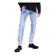 Mænds Cool Guy Jeans med Malingssprøjt Effekt