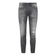 Casual Eco Stretch Denim Jeans med Rips