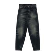 Indigo Blå Denim Jeans